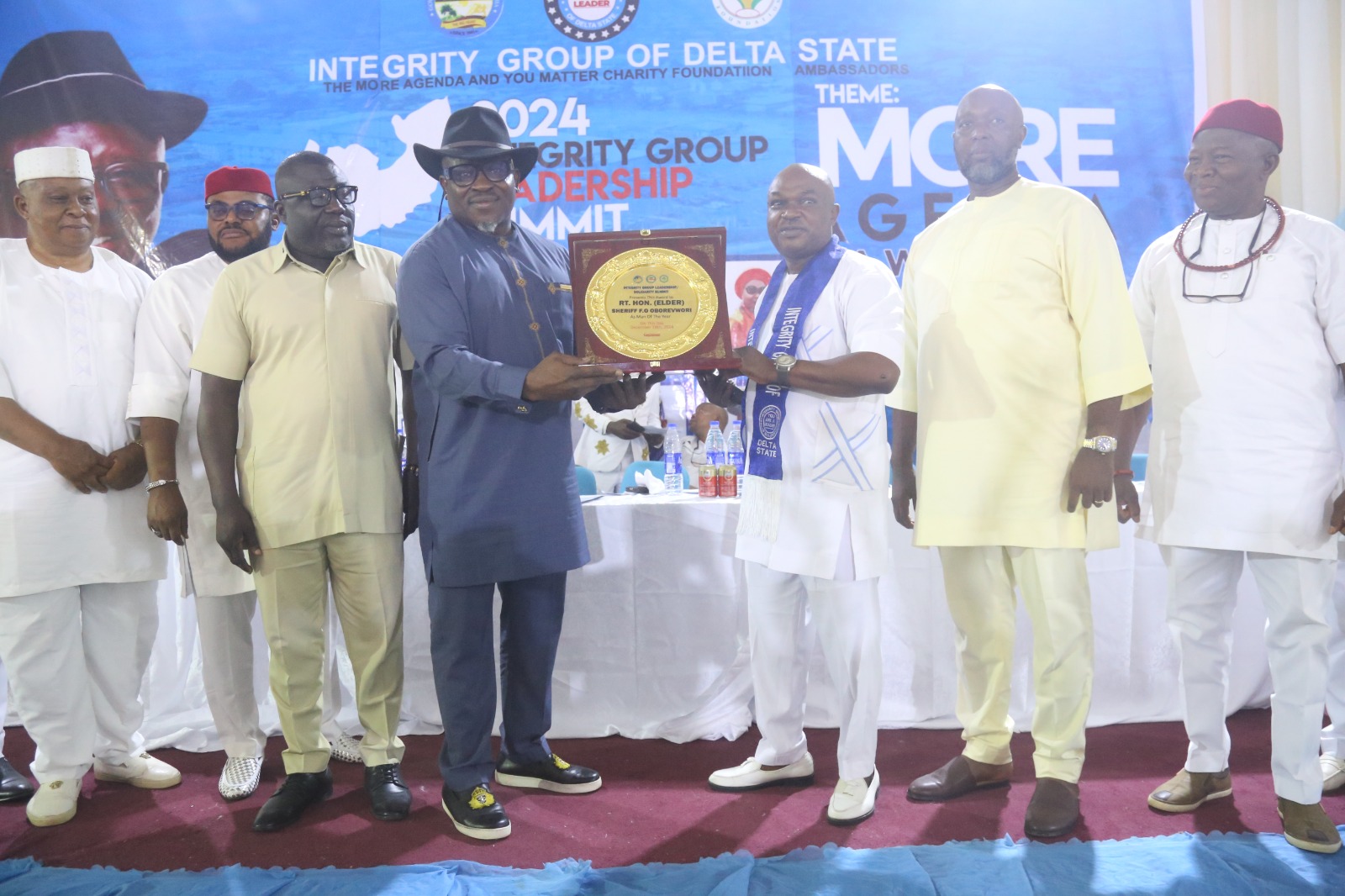 Oborevwori Bags Integrity Man of the Year 2024 Award