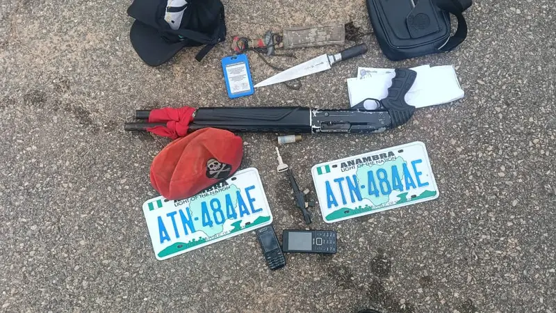 Police Intercept Suspects at Second Niger Bridge, Recover Gun and Cartridge.